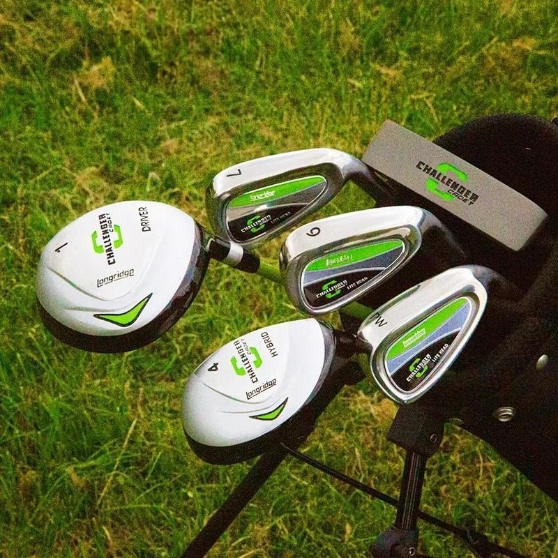 Longridge Challenger junior golf set, steel/graphite