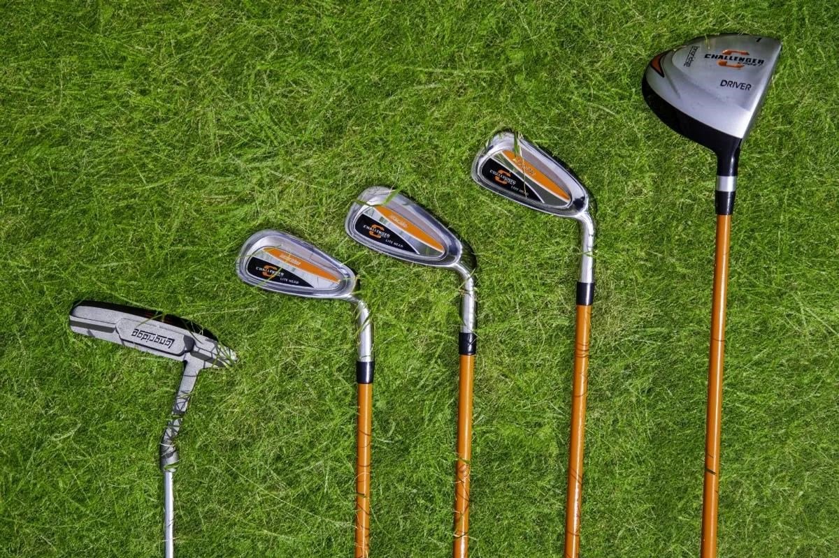 Longridge Challenger junior golf set, steel/graphite