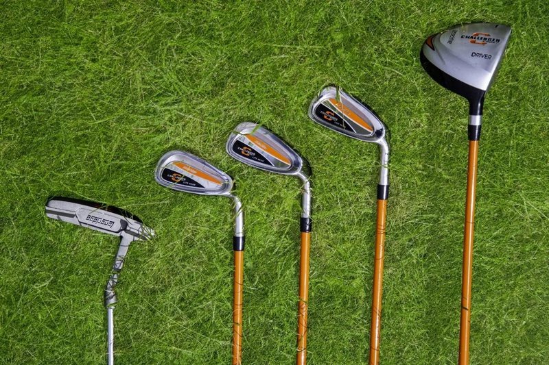 Longridge Challenger junior golf set, steel/graphite
