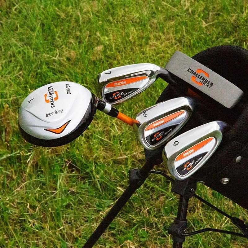 Longridge Challenger junior golf set, steel/graphite