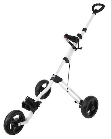 Big Max Junior 3W junior manual trolley, white