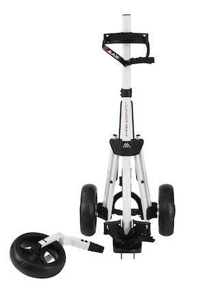 Big Max Junior 3W junior manual trolley, white