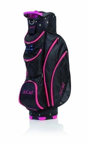JuCad Spirit cart bag, black/pink