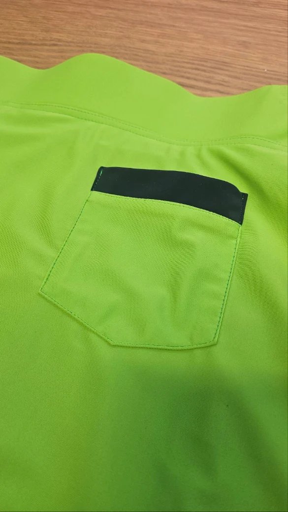 Kod 14 ladies skort, green/blue, XL