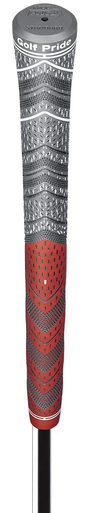 Golf Pride MultiCompound Cord Plus4 grip, Standard, Red