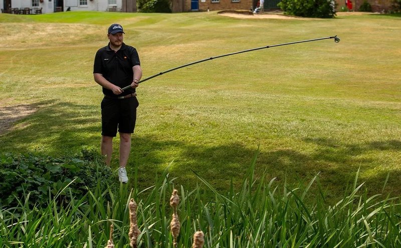 Longridge Metal Cup Ball Retriever 12FT