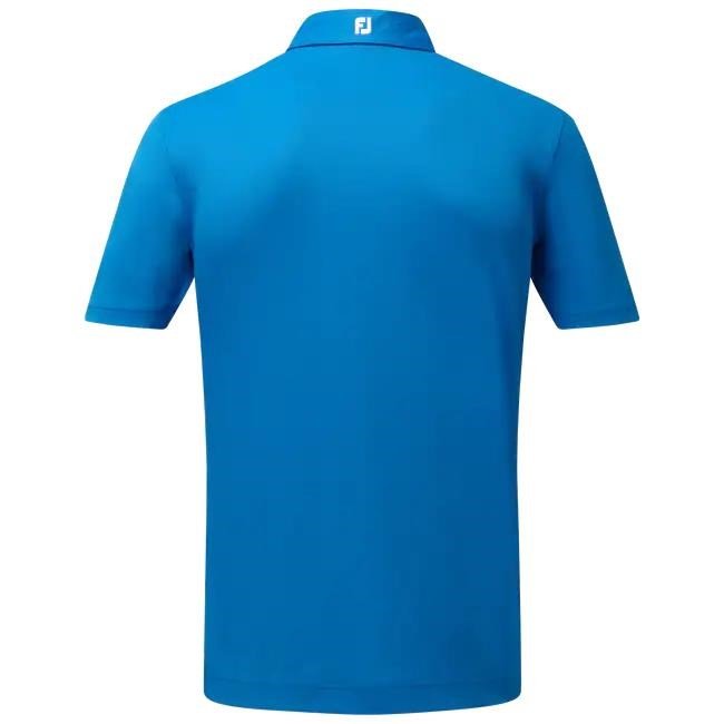 FootJoy Stretch Pique Solid men's polo, cobalt blue