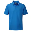 FootJoy Stretch Pique Solid men's polo, cobalt blue