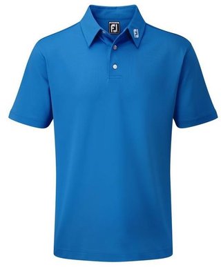 FootJoy Stretch Pique Solid men's polo, cobalt blue