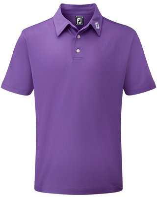 FootJoy Stretch Pique Solid men's polo, purple