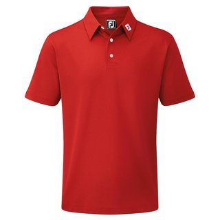 FootJoy Stretch Pique Solid men's polo, red