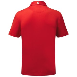 FootJoy Stretch Pique Solid men's polo, red