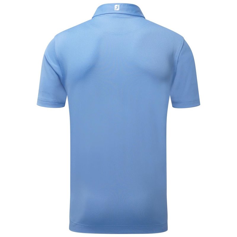 FootJoy Stretch Pique Solid men's polo, light blue