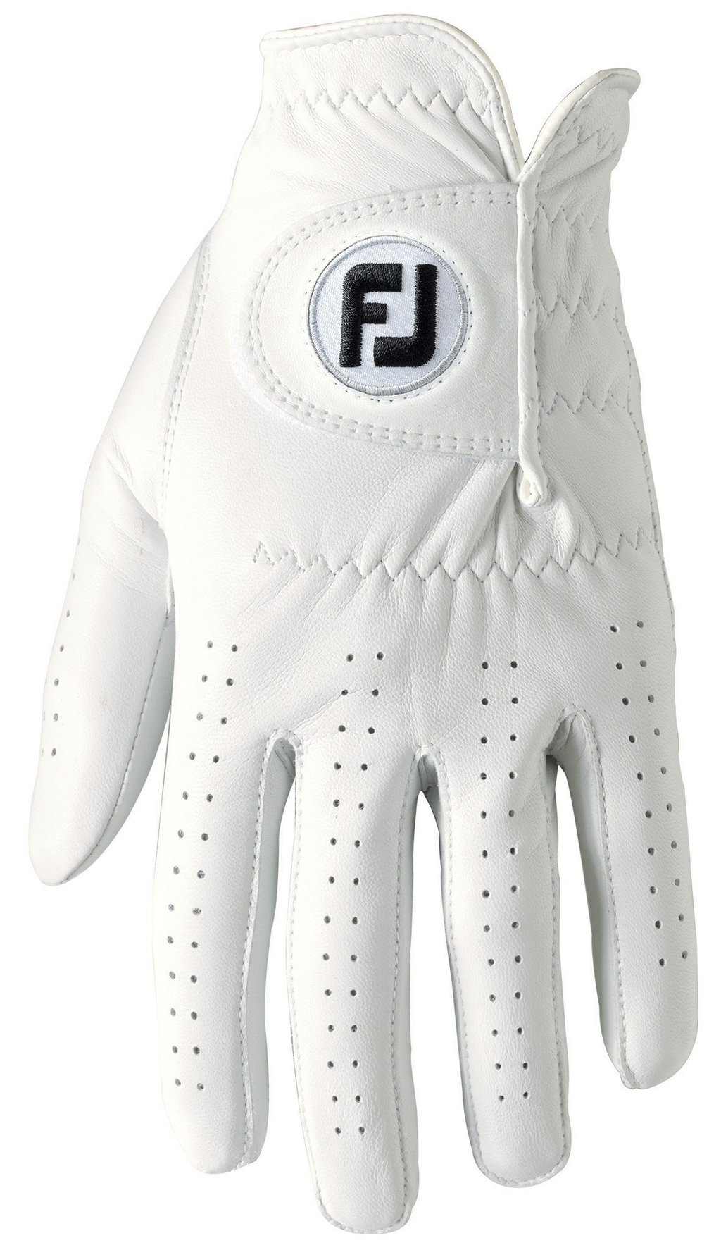 FootJoy CabrettaSof Cadet Pearl mens glove, white