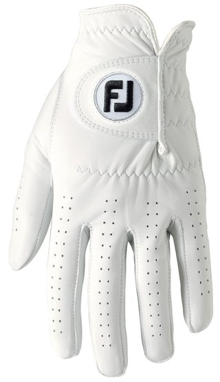 Footjoy FootJoy CabrettaSof Cadet Pearl mens glove, white