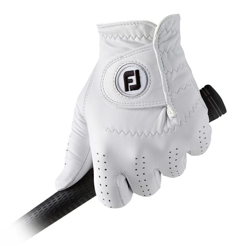 Footjoy FootJoy CabrettaSof Cadet Pearl mens glove, white