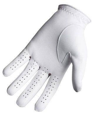 Footjoy FootJoy CabrettaSof Cadet Pearl mens glove, white