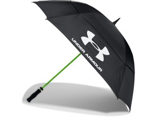 Under Armour Double Canopy Umbrella, black/high vis yellow