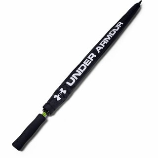 Under Armour Double Canopy Umbrella, black/high vis yellow