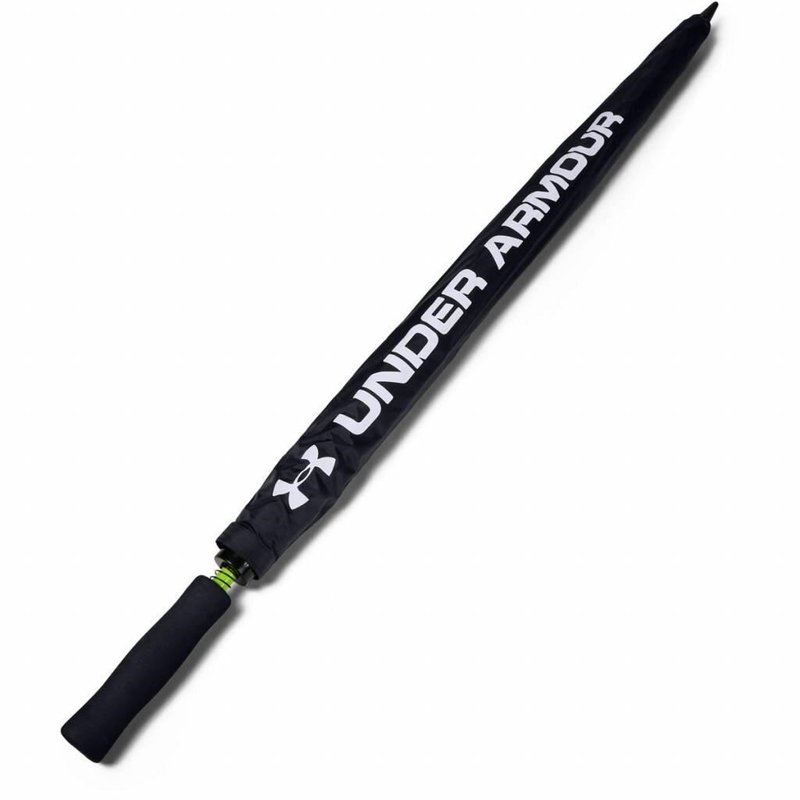 Under Armour Double Canopy Umbrella, black/high vis yellow