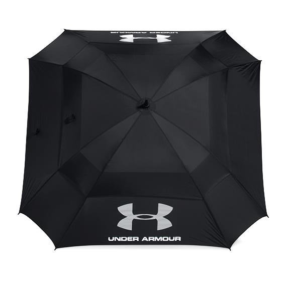 Under Armour Double Canopy Umbrella, black/high vis yellow