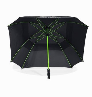 Under Armour Double Canopy Umbrella, black/high vis yellow