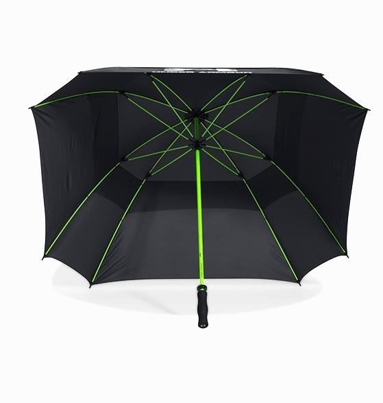 Under Armour Double Canopy Umbrella, black/high vis yellow