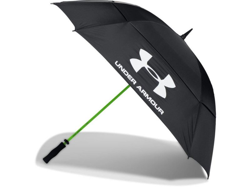 Under Armour Double Canopy Umbrella, black/high vis yellow
