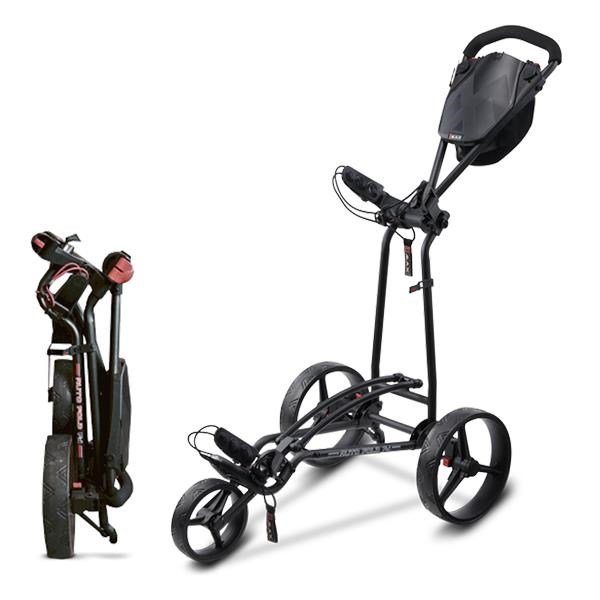 Big Max Autofold FF manual trolley, black