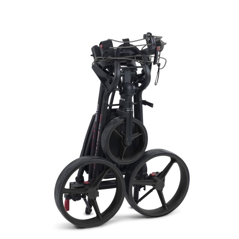 Big Max Autofold FF manual trolley, black