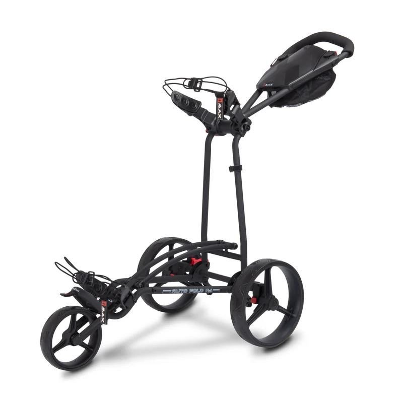Big Max Autofold FF manual trolley, black