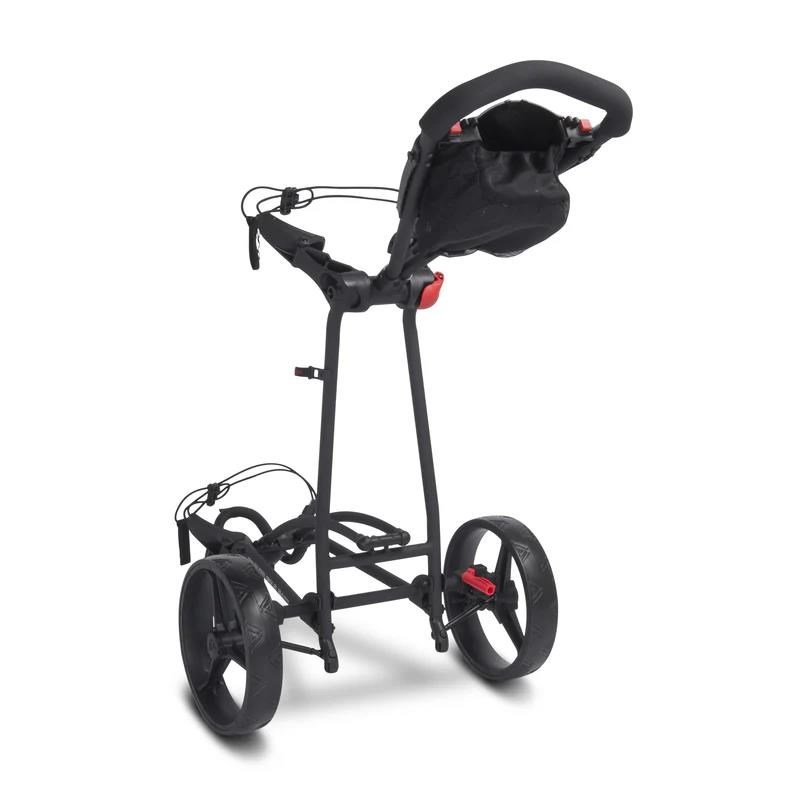 Big Max Autofold FF manual trolley, black