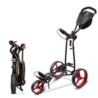 Big Max Autofold FF manual trolley, phantom black/red