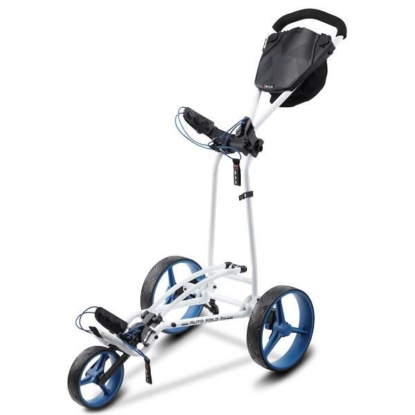 Big Max Autofold FF manual trolley, white/cobalt