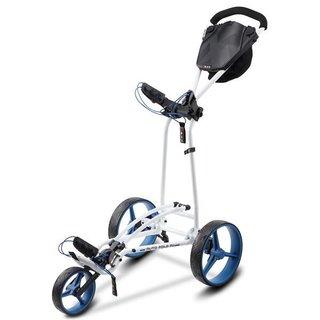 Big Max Autofold FF manual trolley, white/cobalt