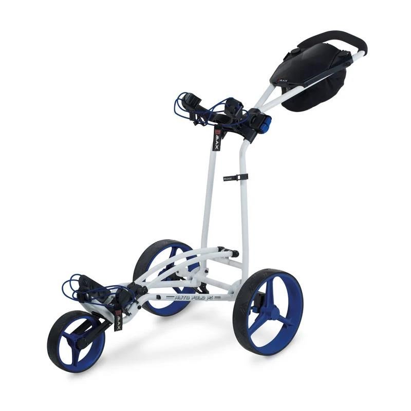 Big Max Autofold FF manual trolley, white/cobalt