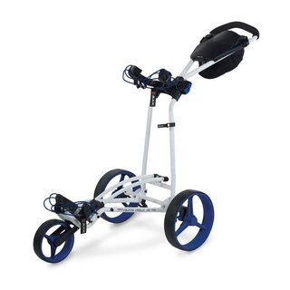 Big Max Autofold FF manual trolley, white/cobalt