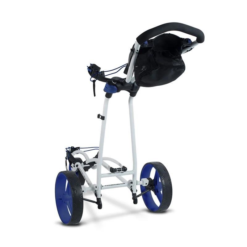 Big Max Autofold FF manual trolley, white/cobalt