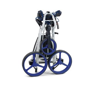 Big Max Autofold FF manual trolley, white/cobalt