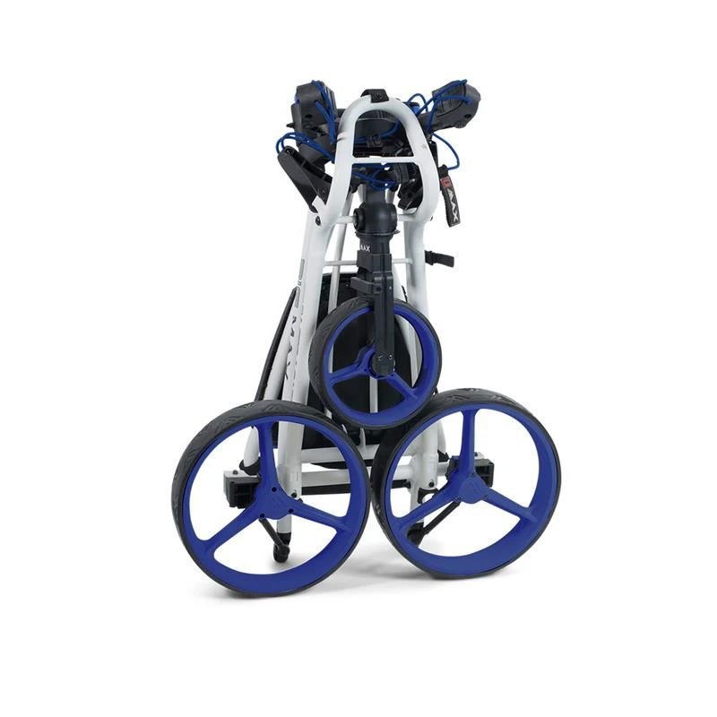 Big Max Autofold FF manual trolley, white/cobalt