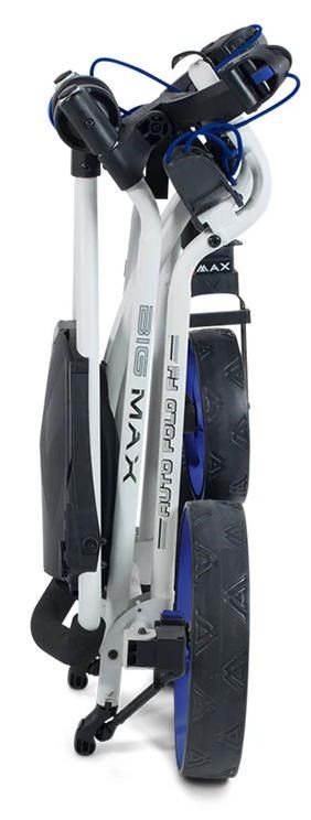 Big Max Autofold FF manual trolley, white/cobalt