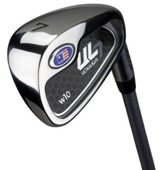 U.S. Kids Golf UL7-63 (160cm) W10 5-Club junior golf set, steel/graphite + stand bag, navy