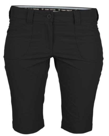 Tony Trevis Slim Fit women's shorts, dark gray