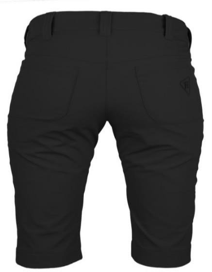 Tony Trevis Slim Fit women's shorts, dark gray