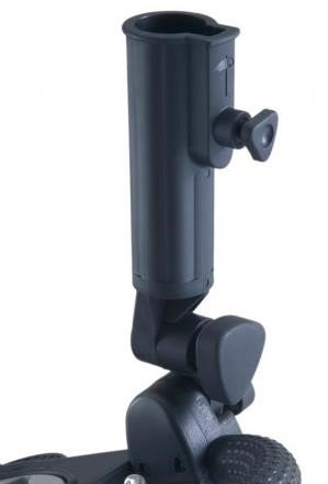 Bag Boy umbrella holder, standard (with base station and adapter), black
