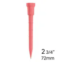 Lignum Tee 72mm (2 3/4") Flying Pink 12pack