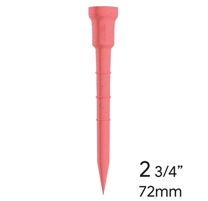 Lignum Tee 72mm (2 3/4") Flying Pink 12pack