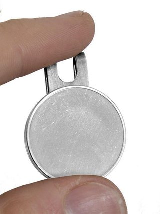 Longridge Deluxe Cap Clip and Ballmarker, silver
