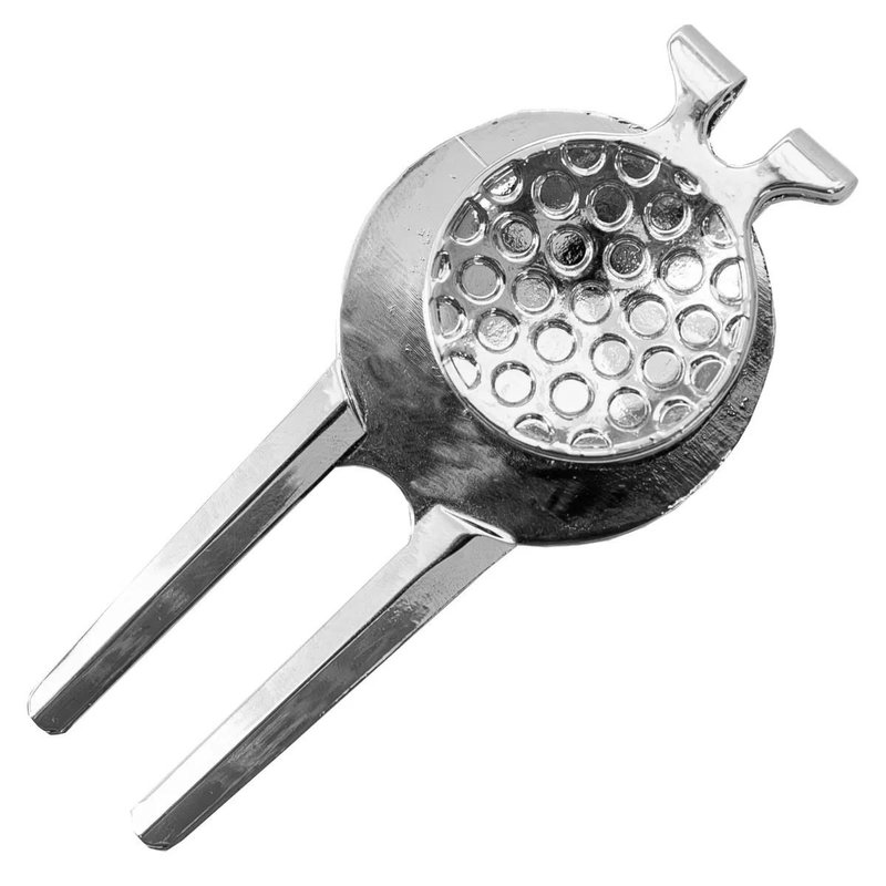 Longridge Laurel Pitchfork And Clip, silver