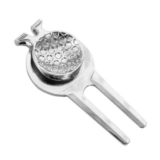 Longridge Laurel Pitchfork And Clip, silver
